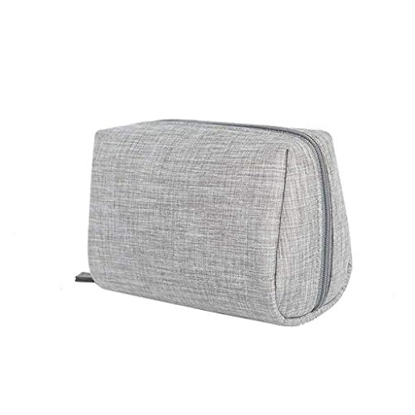 TFIIEXFL Cosmetic Bag, immagazzinaggio Bag Small Semplice Sacchetto cosmetico Portatile di Grande capienza della Borsa di immagazzinaggio (Color : Gray)